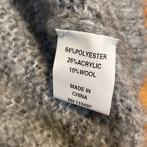 New NHBT Inhabit blanket sweater coat cardigan coatigan - Picture 7 of 10